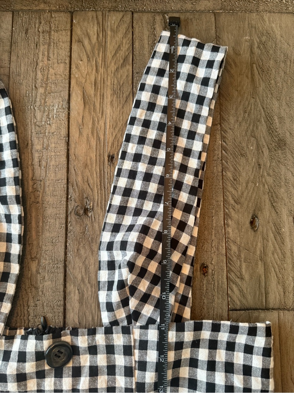 BNWT Papillon B&W Gingham Dress, size medium. - Picture 13 of 13